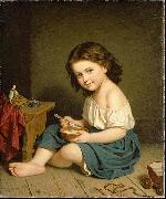 Amalia Lindegren Frukosten oil painting picture wholesale